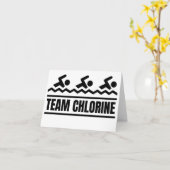 Chloorteam Kaart (Gele Bloem)