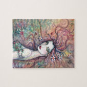 Chloris Déesse des Fleurs Puzzle avec Étain (Horizontal)