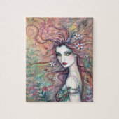 Chloris Déesse des Fleurs Puzzle avec Étain (Vertical)