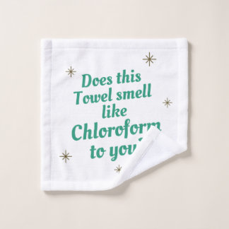 Chloroform Handie Washandje