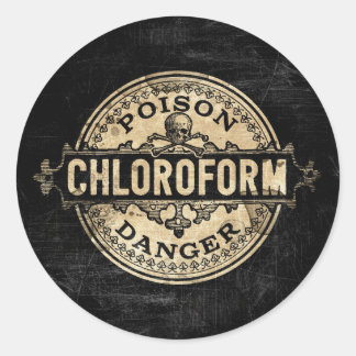 Chloroform  stijlgif label