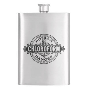 Chloroform stijlgif label flacon