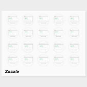 chmod 777 Tout - Autocollant Cadeau Dev (Feuille)