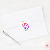 Cho Ku Rei, Reiki Power Symbole, Stickers Arc-en-c (Enveloppe)