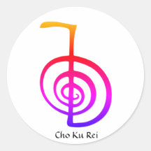 Cho Ku Rei, Reiki Power Symbole, Stickers Arc-en-c