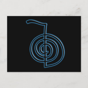 Cho Ku Rei Reiki Symbool Briefkaart