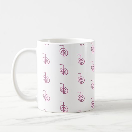 Cho Ku Rei Reiki Symbool Classic White Reiki Mok (Links)