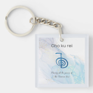 Cho ku Rei Traditional Usui Reiki Symbol Sleutelha Sleutelhanger