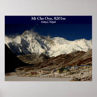 Cho Oyu en Gokyo Poster