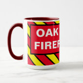 CHOAK GROVE FIREFIGHTER MUG (Gauche)