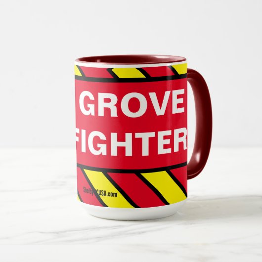 CHOAK GROVE FIREFIGHTER MUG (Devant droit)