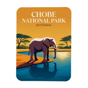 Chobe National Park Botswana Magneet