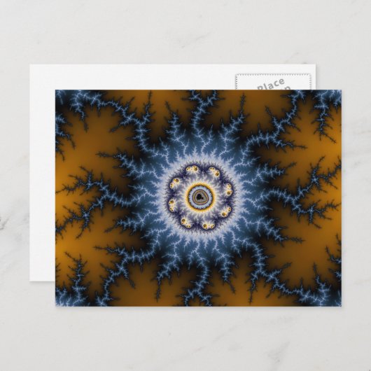 Choc - Carte Postale Fractée (Devant / Derrière)