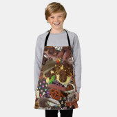 Chockablock choc schort (Gedragen)