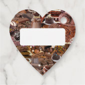 Chockablock chocolaatjes bedankjes labels (Achterkant)