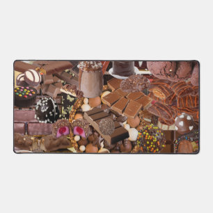Chockablock chocolaatjes bureaumat