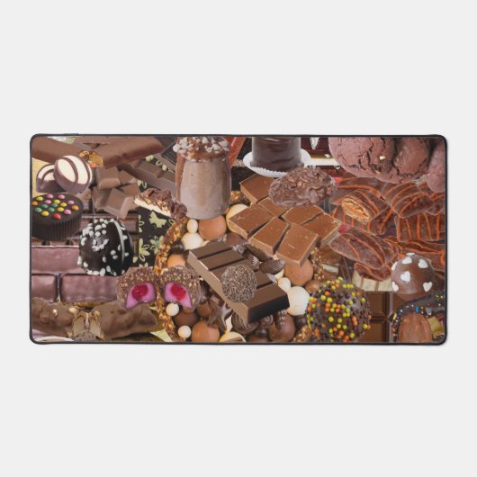 Chockablock chocolaatjes bureaumat (Voorkant)