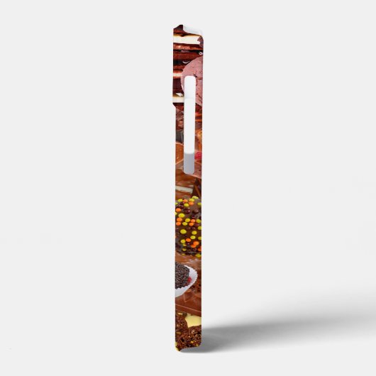 Chockablock chocolaatjes Case-Mate iPhone case (Achterkant / Links)