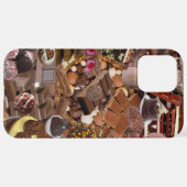 Chockablock chocolaatjes iPhone hoesje (Achterkant horizontaal)