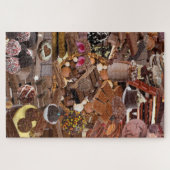 Chockablock chocolaatjes legpuzzel (Horizontaal)