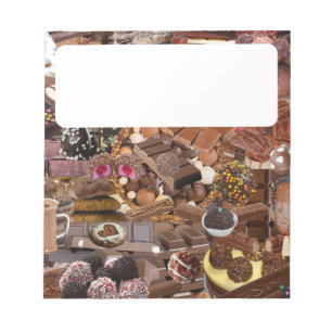 Chockablock chocolaatjes notitieblok