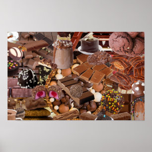 Chockablock chocolaatjes poster