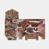 Chockablock chocs Favor Box Bedankdoosjes (Uitgevouwen)