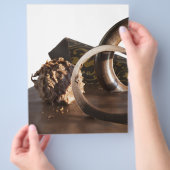 Choco cake flyer (Hand)