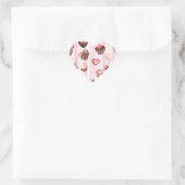 Choco Coeur Stickers Saint Valentin (Sac)