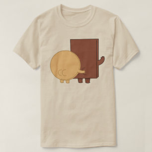 Choco en pannenkoek speelmodus t-shirt