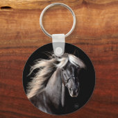 Choco Rocky Mountain Horse Sleutelhanger (Voorkant)