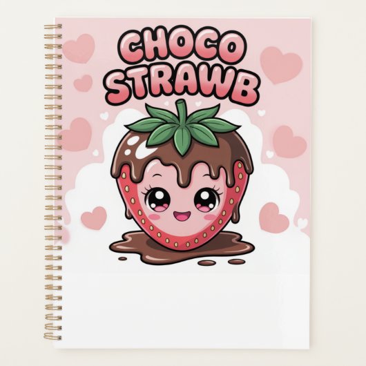 CHOCO STRAWB PLANNER (Voorkant)