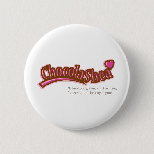 Chocoashea Ronde Button 5,7 Cm (Voorkant)