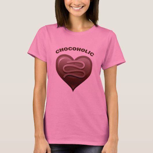 CHOCOHOLIC T-SHIRT (Voorkant)