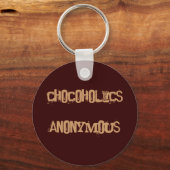 chocoholica anoniem sleutelhanger (Voorkant)