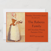 CHOCOLAAT FONDUE DINNER PARTY KAART (Achterkant)