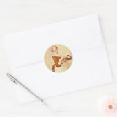 CHOCOLAAT FONDUE DINNER PARTY RONDE STICKER (Envelop)
