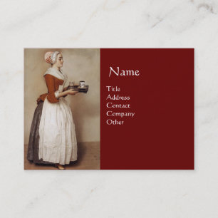 CHOCOLAAT FONDUE DINNER PARTY VISITEKAARTJE