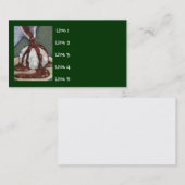 CHOCOLAAT ICE CREAM VISITEKAARTJES (Voorkant / Achterkant)