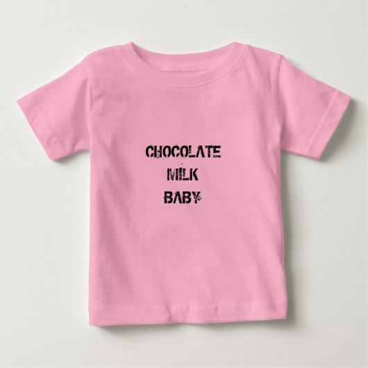 CHOCOLAAT MELK BABY SHIRTEN (Voorkant)