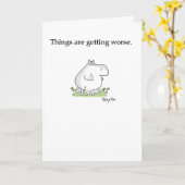 CHOCOLAAT VERZENDEN KAART (Gele Bloem)