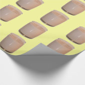 Chocolaatmelk Cadeaupapier (Hoek)