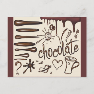 Chocolade3 Briefkaart