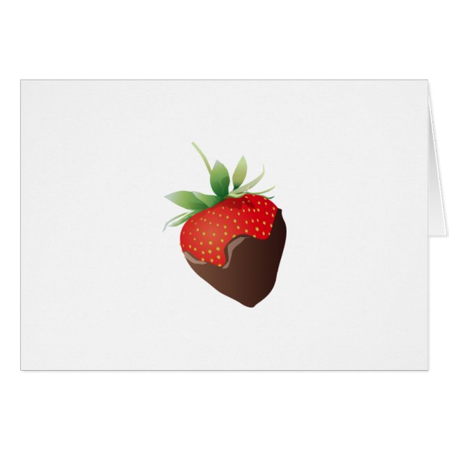 Chocolade-aardbei (Voorkant Horizontaal)