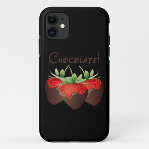 Chocolade Aardbei iPhone 11 Hoesje