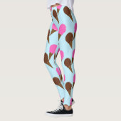 Chocolade & Aardbei Ijs Cones Blue Lounge Leggings (Links)