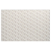 Chocolade, amandelen en Dark Chocolate Text Design Stof (Yard (91,4 cm))