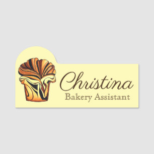 Chocolade Babka Jewish Bakery Bread Slice Food Naamplaatje