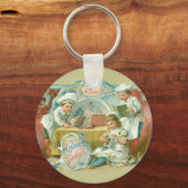 Chocolade Bakers Antiek Sleutelhanger (Voorkant)