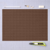 Chocolade bar tissue papier voor cadeauverpakking (Craft)